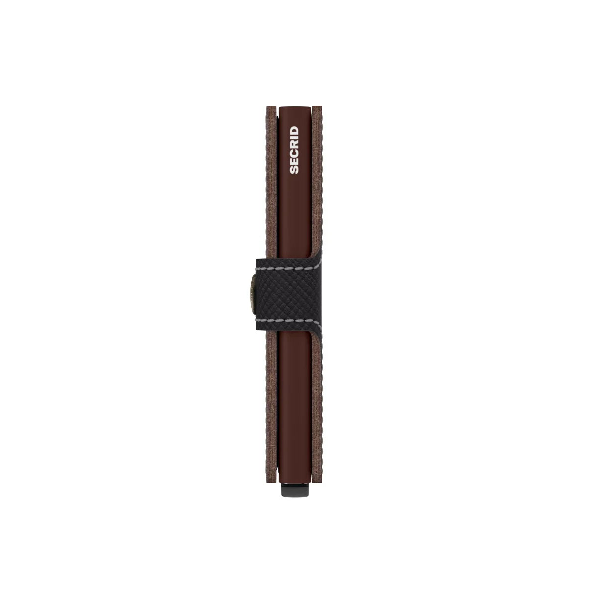 Secrid Miniwallet Saffiano , Brown