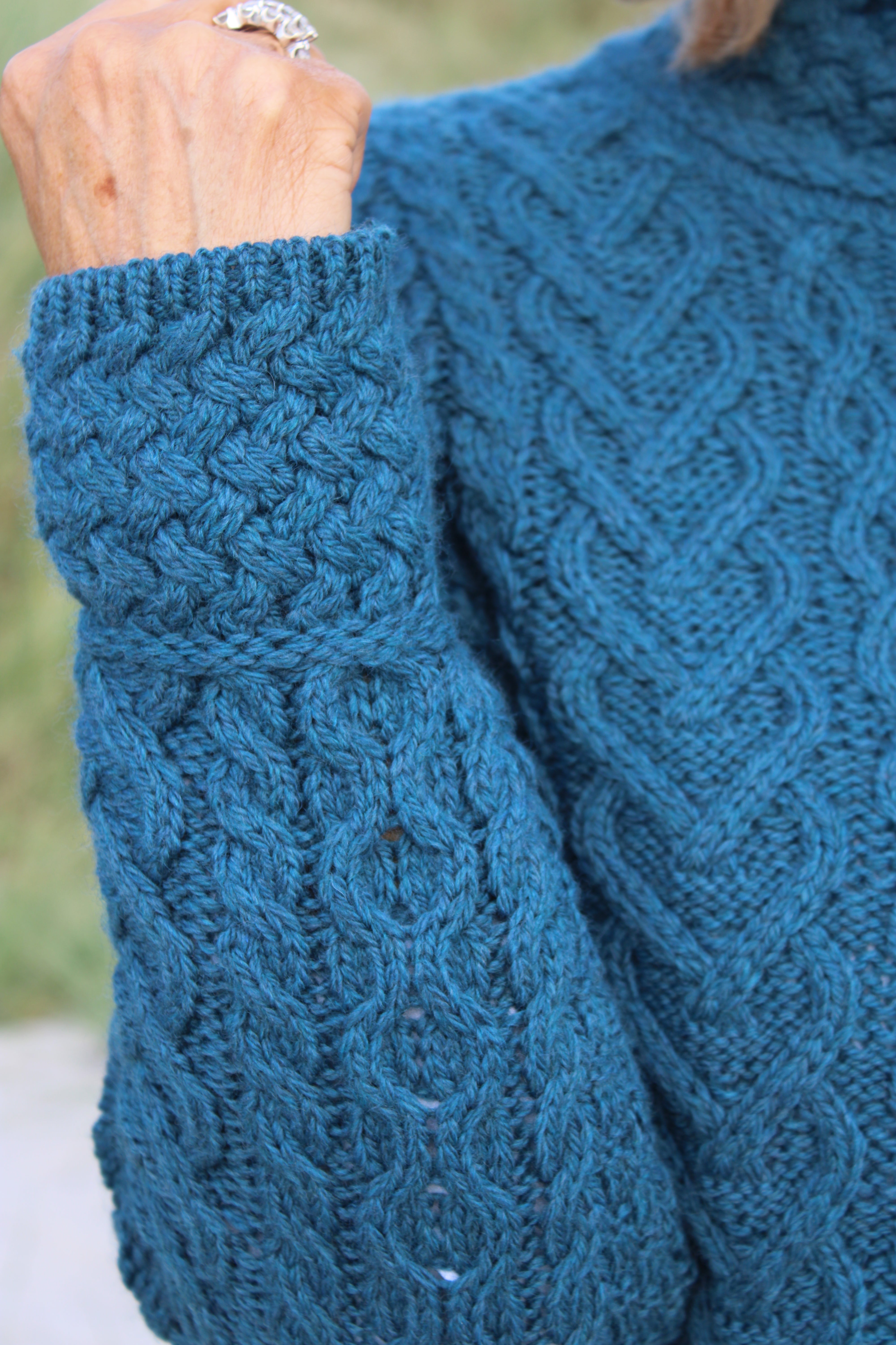 Supersoft High Neck Sweater , Teal