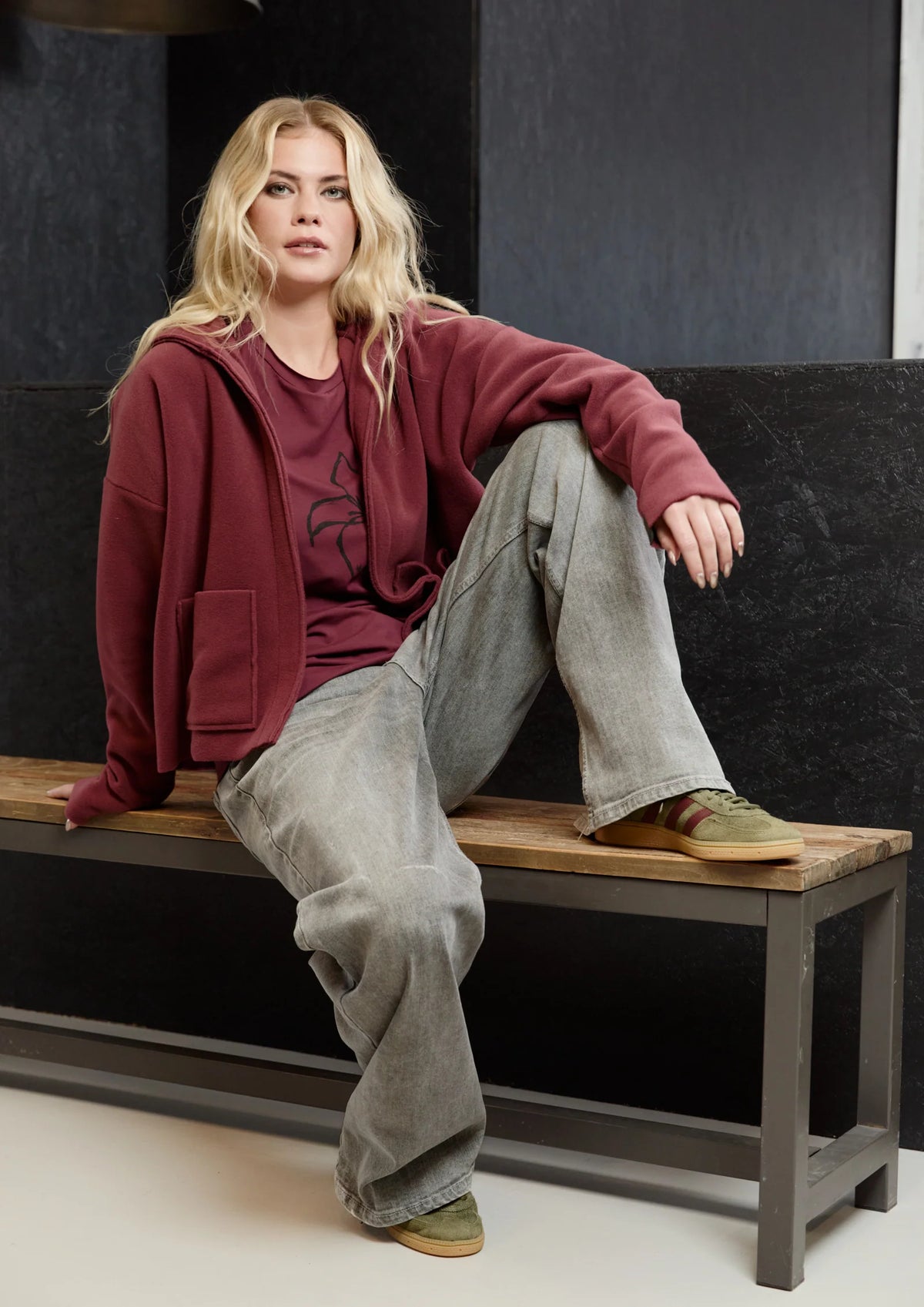 Henrietta Steffensen Hooded Cardigan