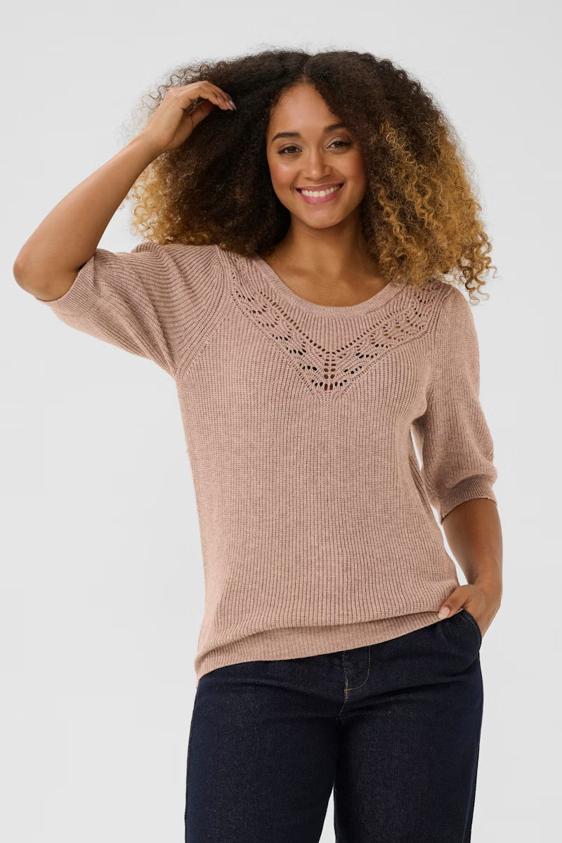 Cream CRDela Pullover