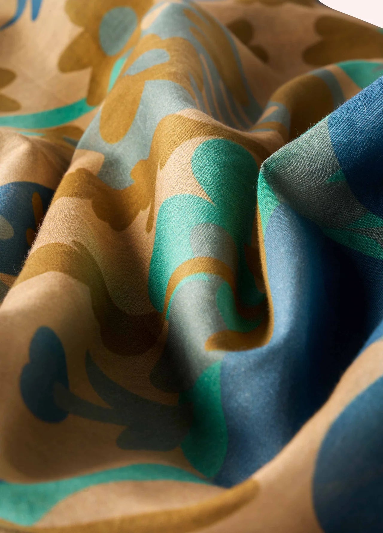 Powder Springtime Printed Scarf