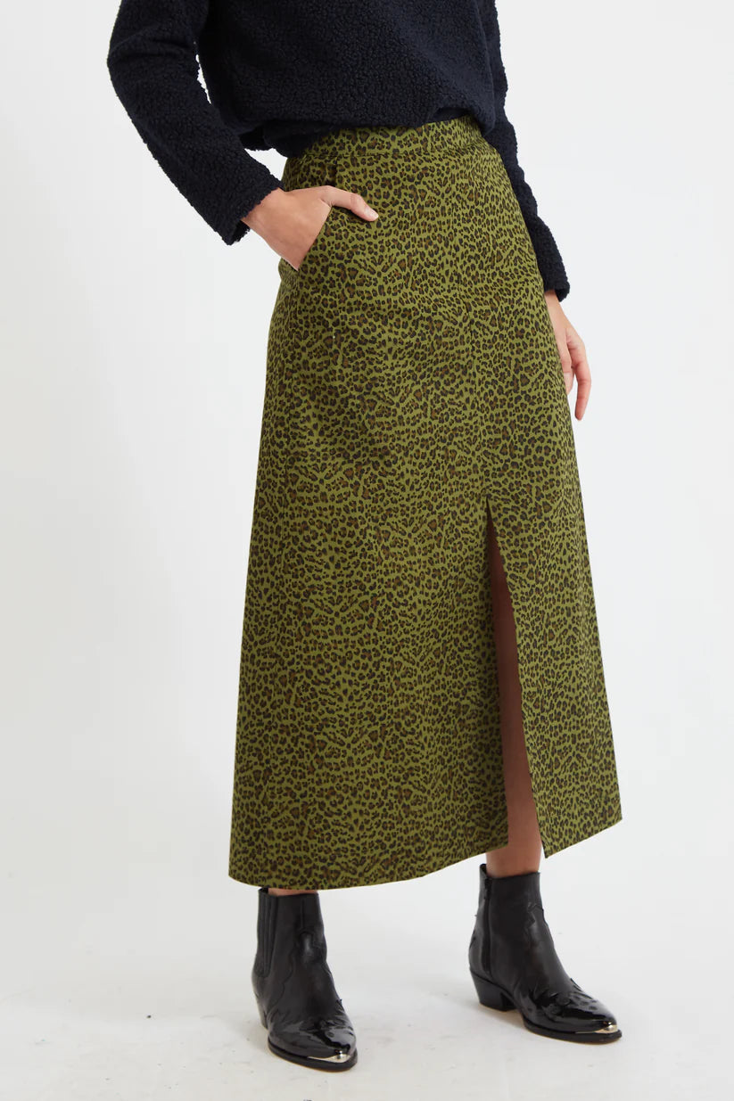 Louche Custer Print Maxi Skirt