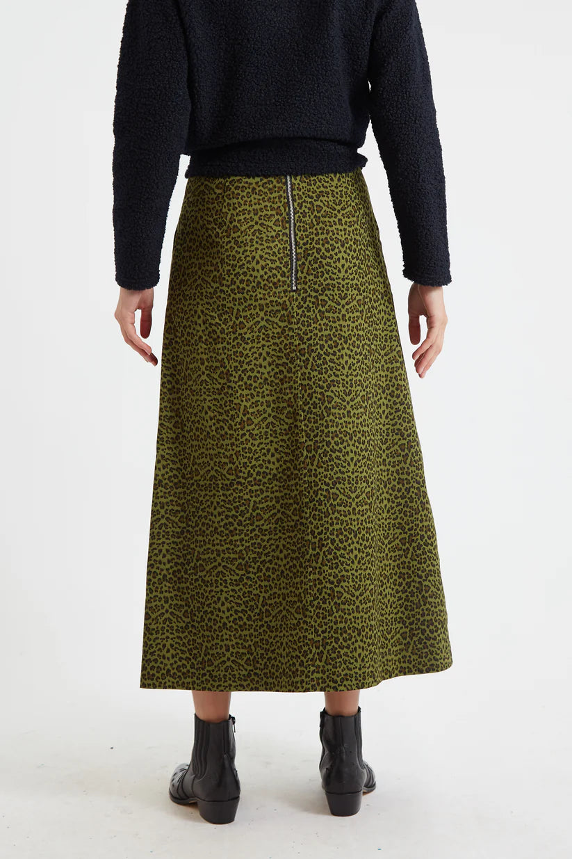 Louche Custer Print Maxi Skirt