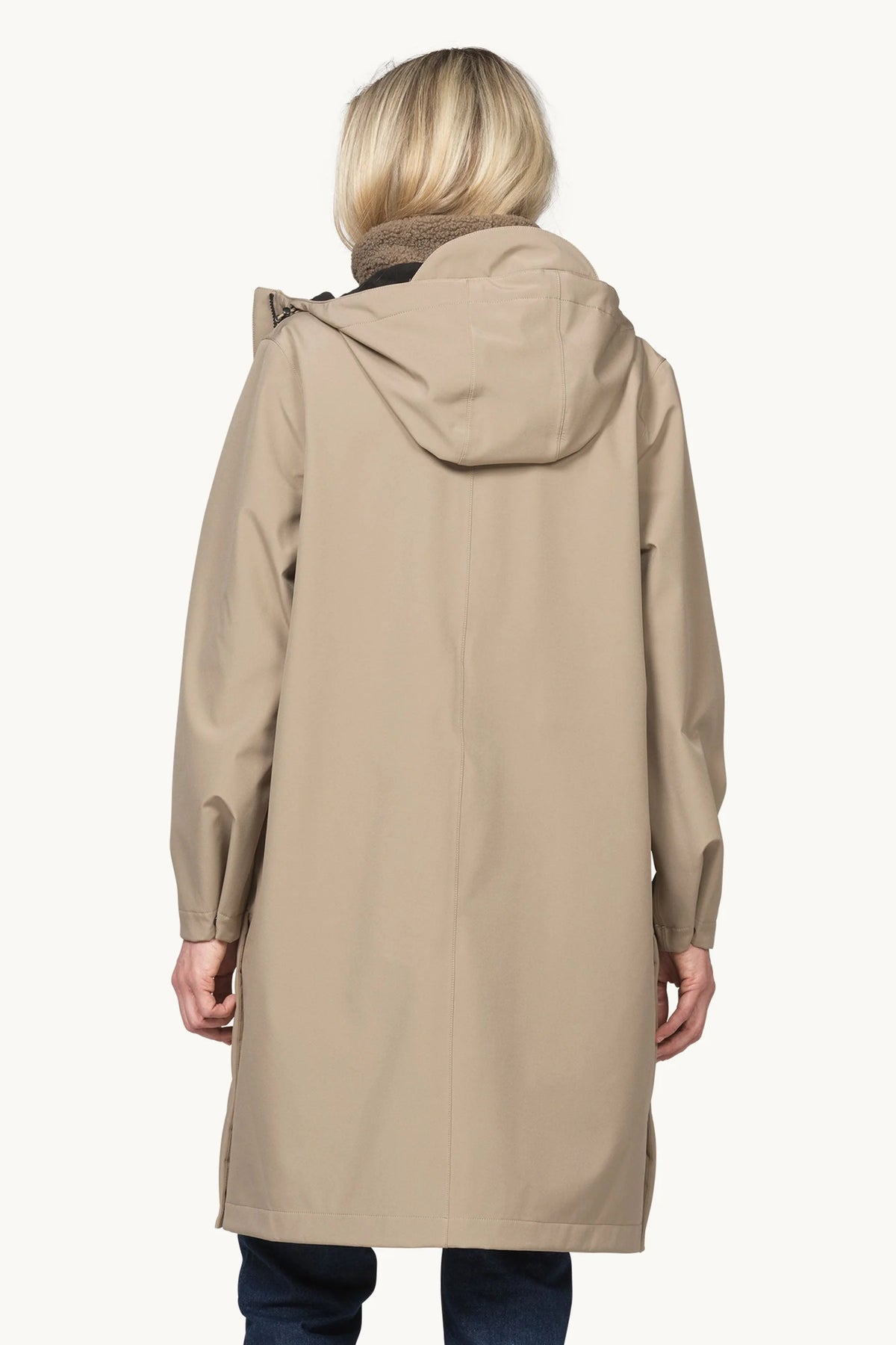 Ilse Jacobsen Daybreak03 Raincoat, Greige