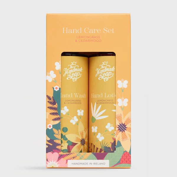 Hand Wash & Lotion Set , Lemongrass & Cedarwood