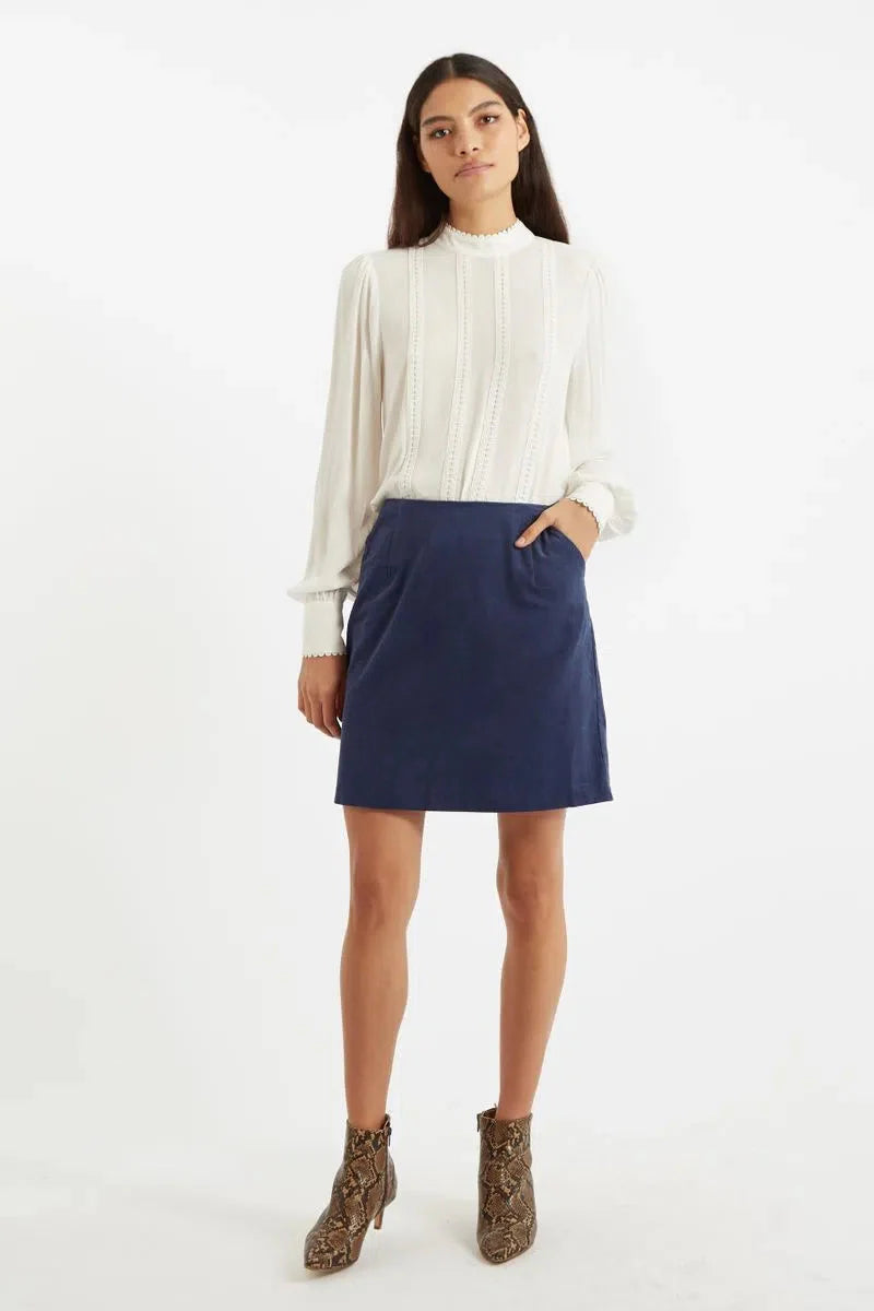 Louche Dylan Cord Mini Skirt