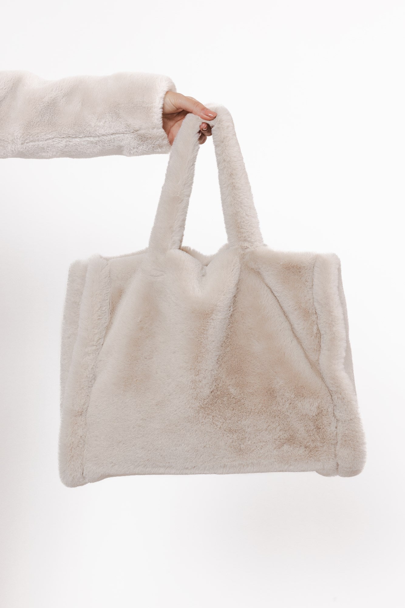 Rino & Pelle Faux Fur Shopper