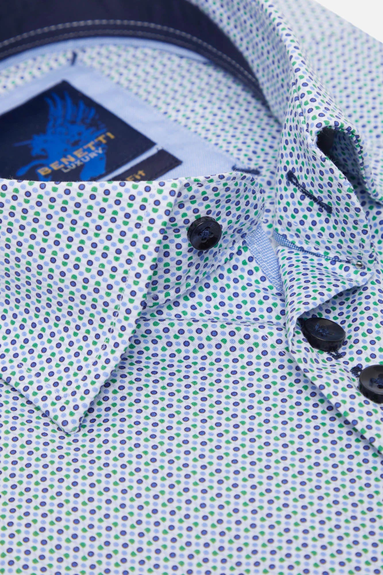 Benetti Dallas Print Shirt