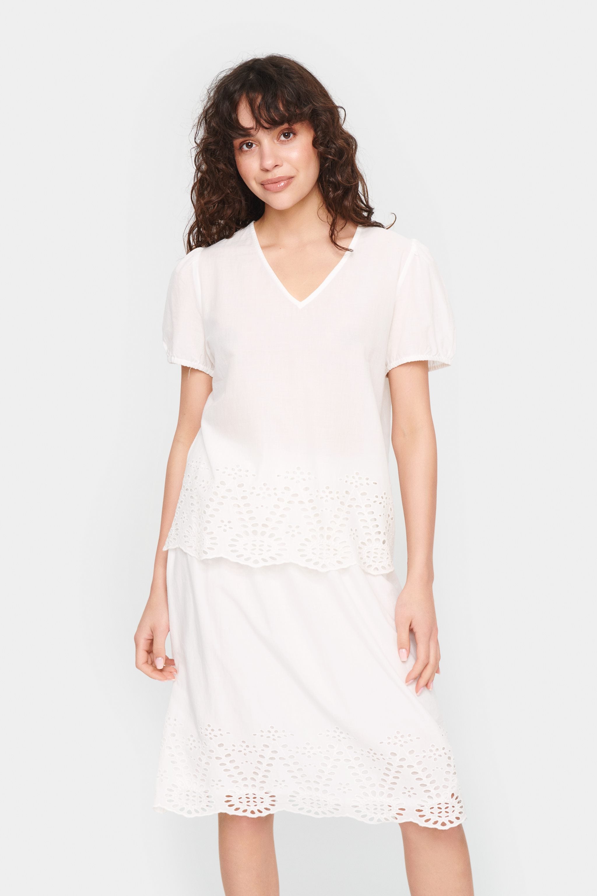 Saint Tropez Eamaja Blouse , Ice