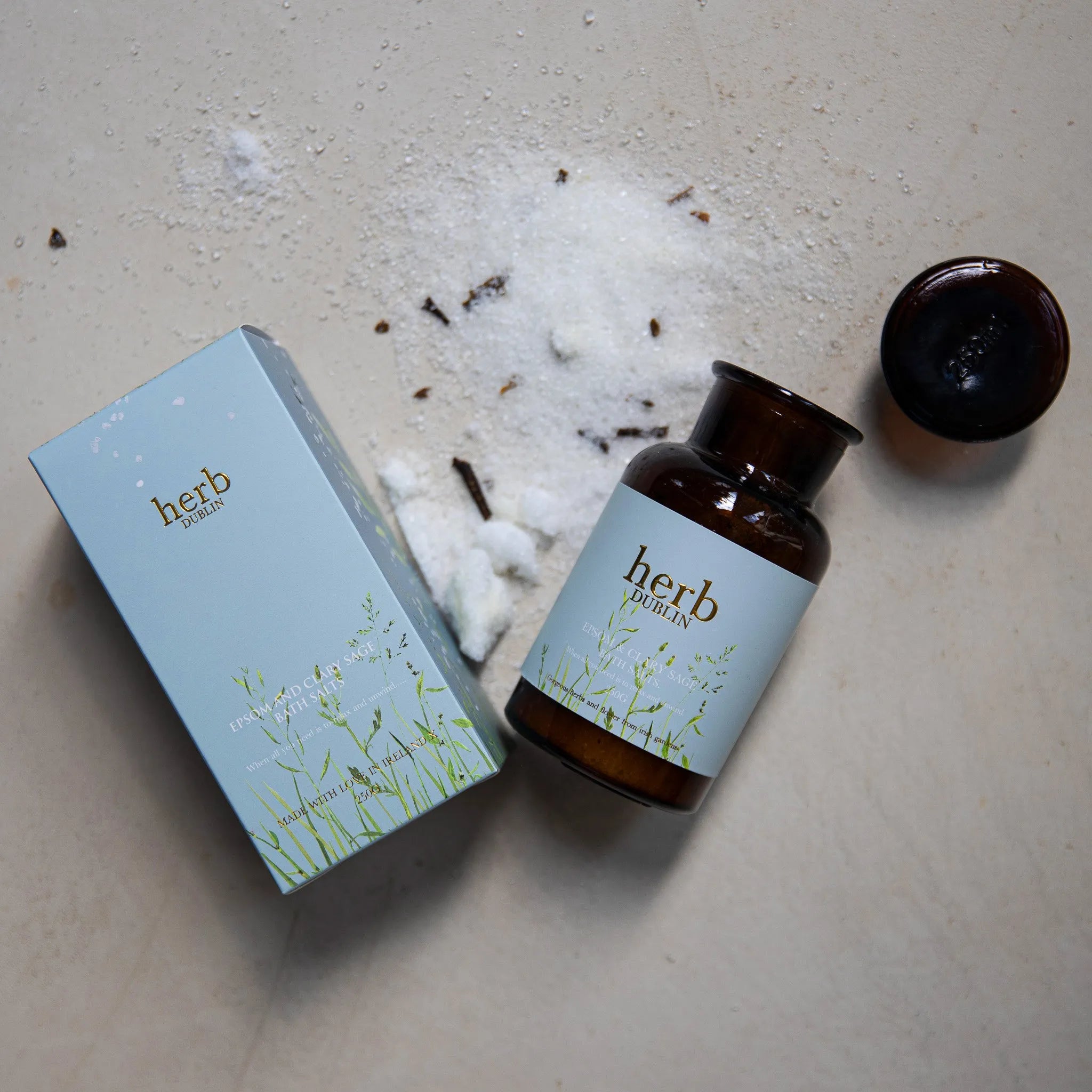 Herb Dublin Bathsalts- Seaweed & Sea Salt