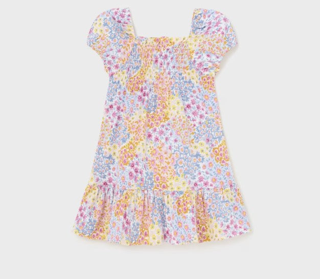 Mayoral Floral Print Dress