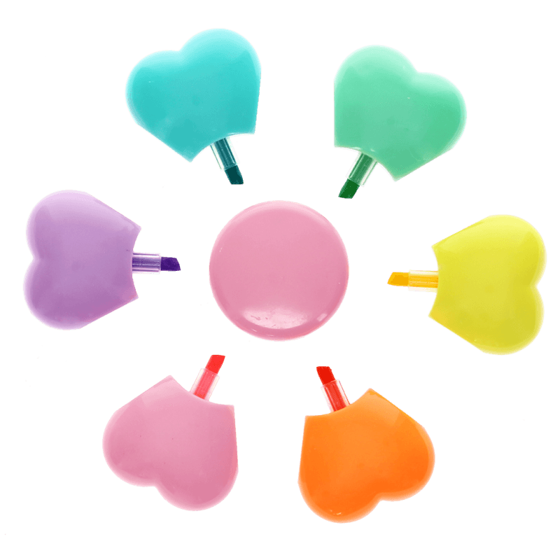 Rex London Flower Highlighter Set of Six