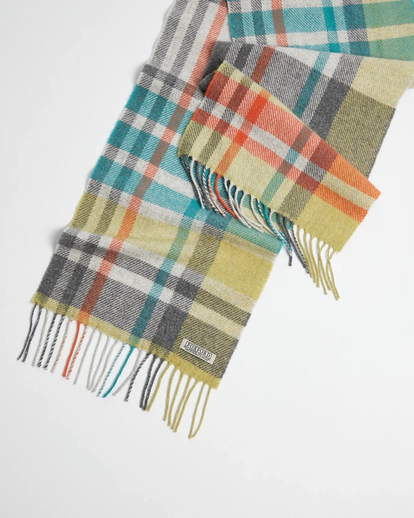 Foxford Bright Weft Lambswool Scarf