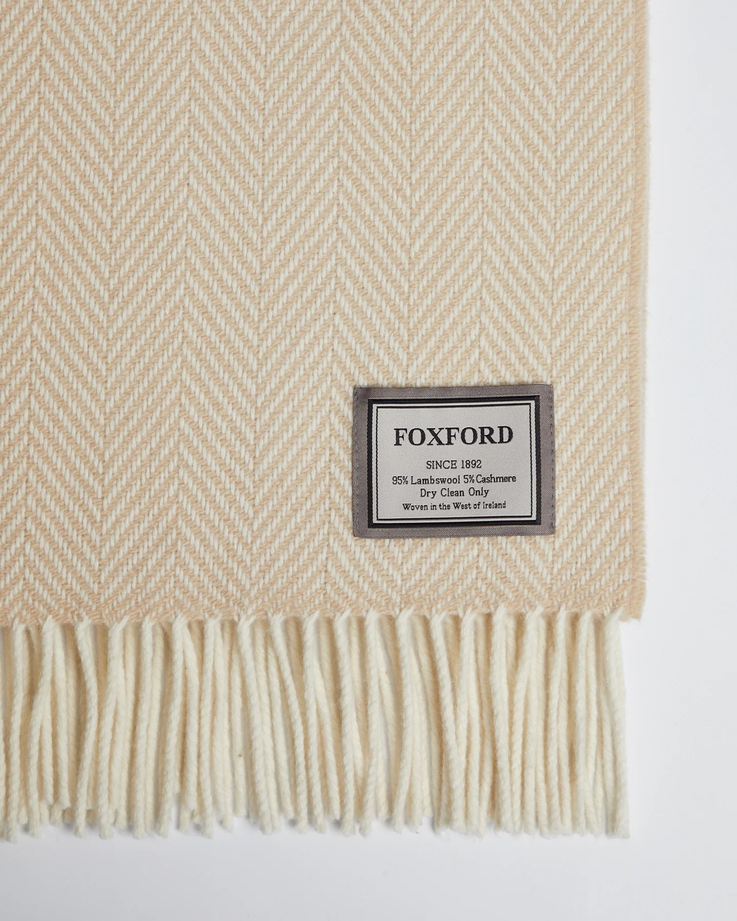 Foxford Keem Bay Cashmere Throw