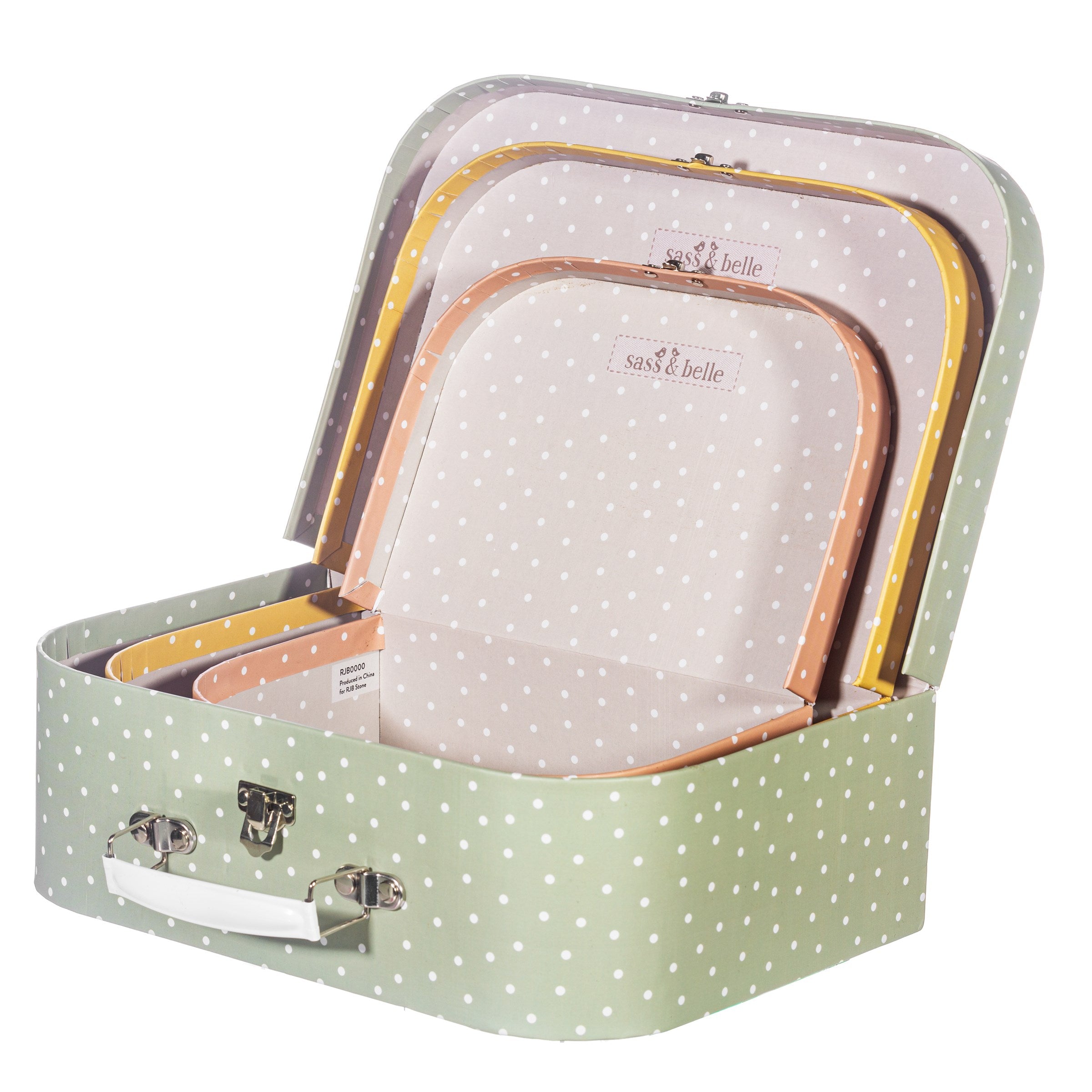 Sass & Belle | Earth Spot SuitCase S/3