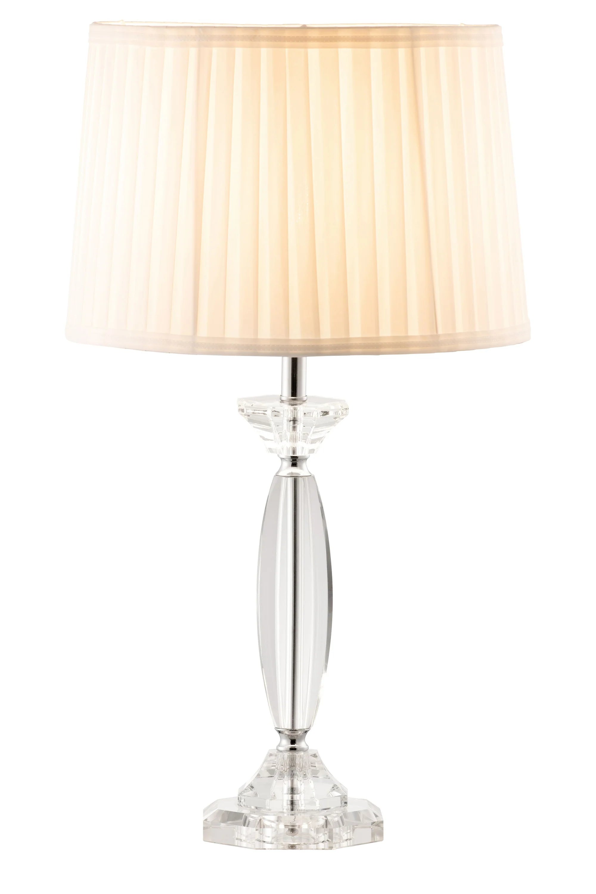 Galway Crystal Lyon Lamp/Shade - L