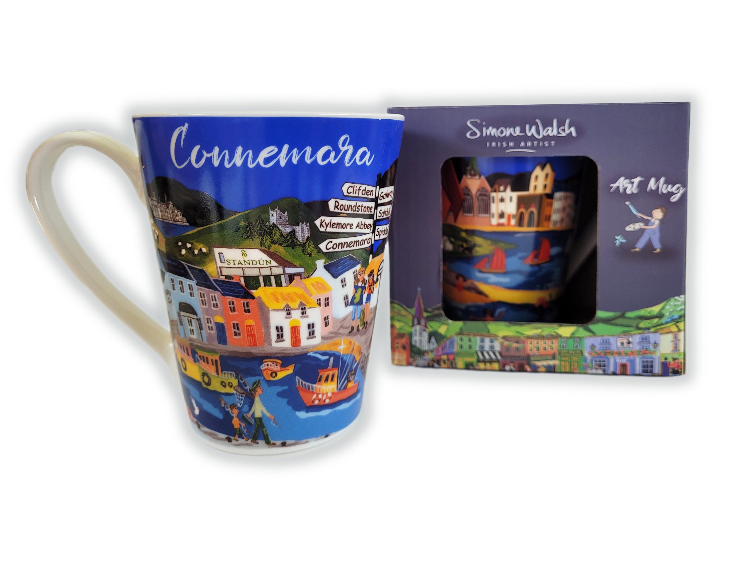 Simone Walsh Galway & Connemara Art Mug
