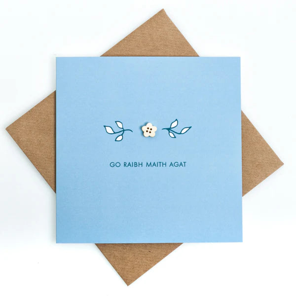 Littler Paper Mill Go Raibh Maith Agat- Blue