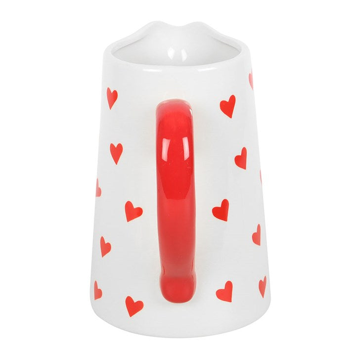Heart Flower Jug