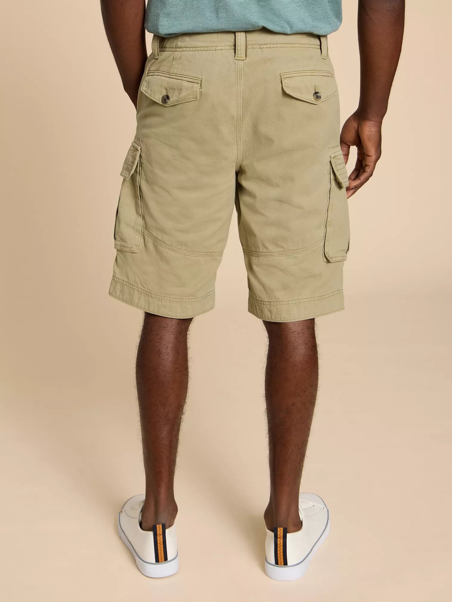 White Stuff Halsall Cargo Shorts , Natural