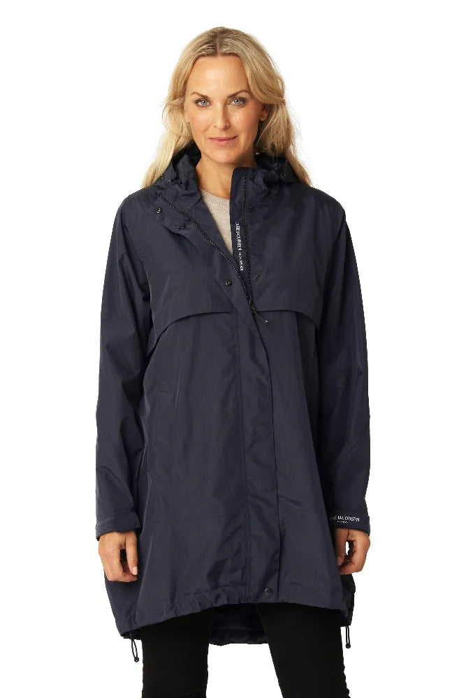 Ilse Jacobsen Cityrain Raincoat, Dark Indigo