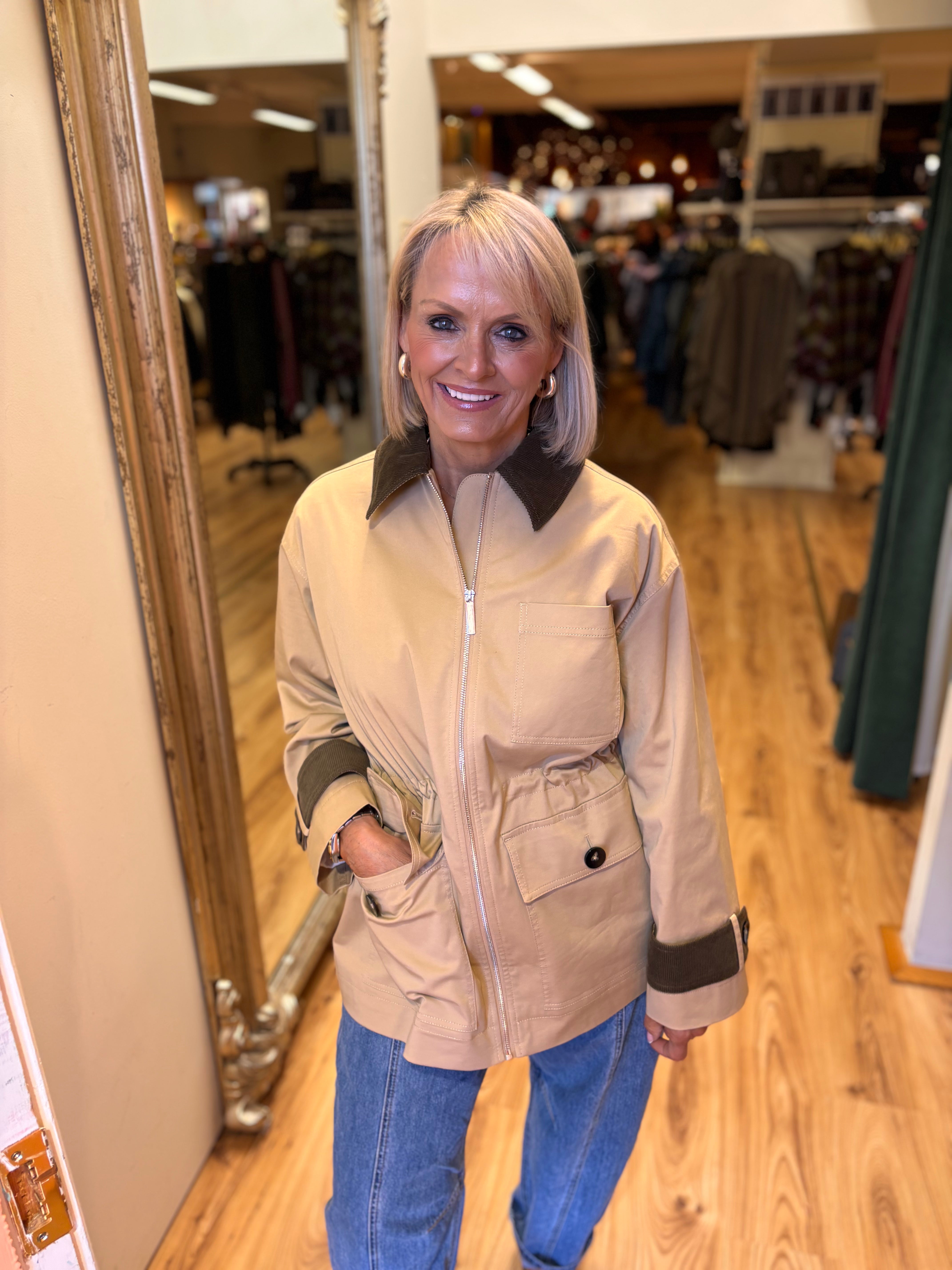 Part Two Yvonne Short Jacket