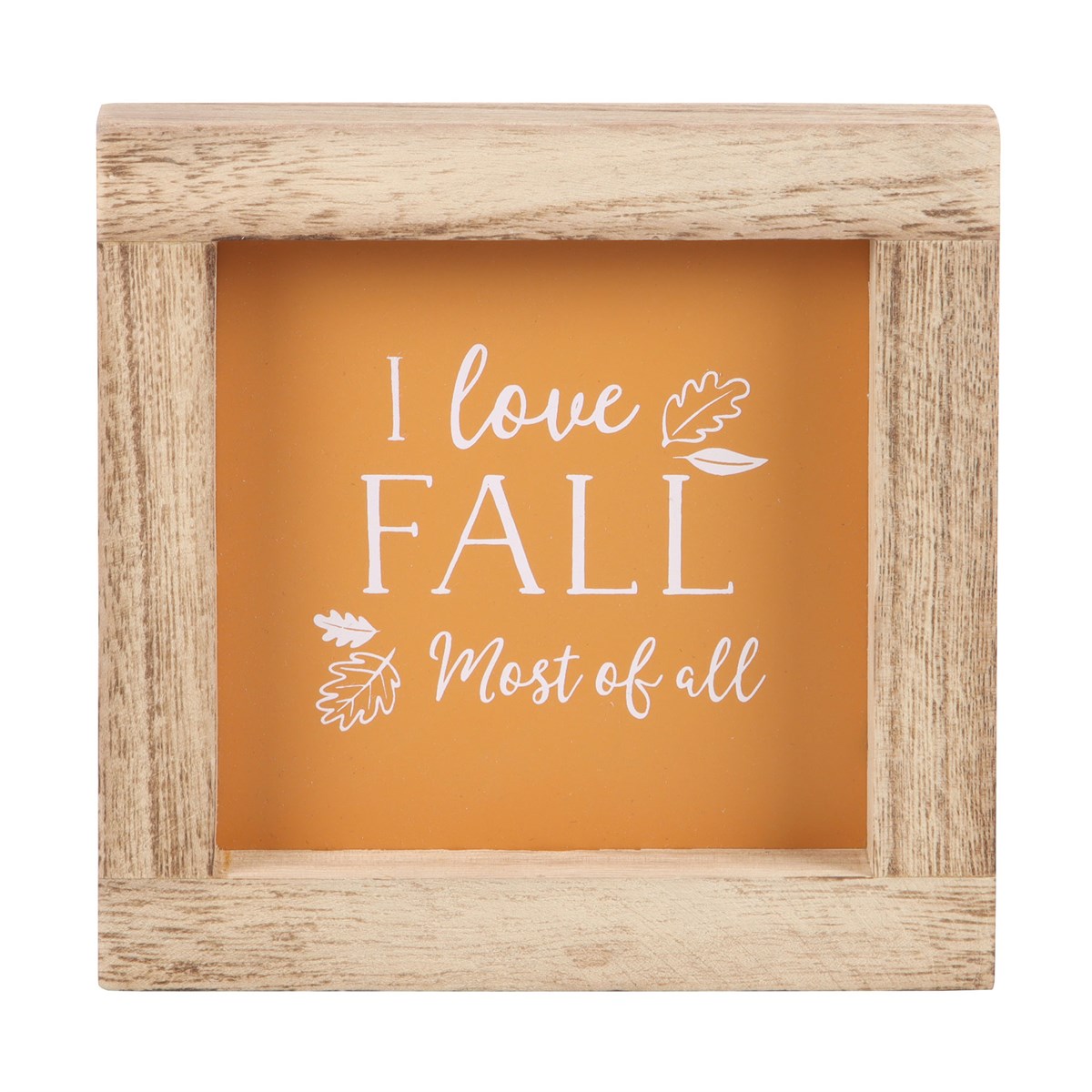 I Love Fall Frame