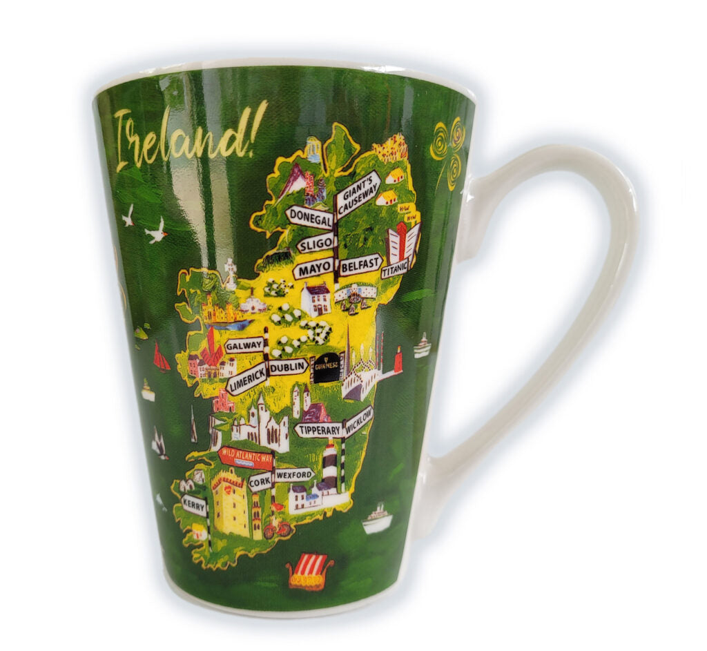 Simone Walsh Ireland Map Mug