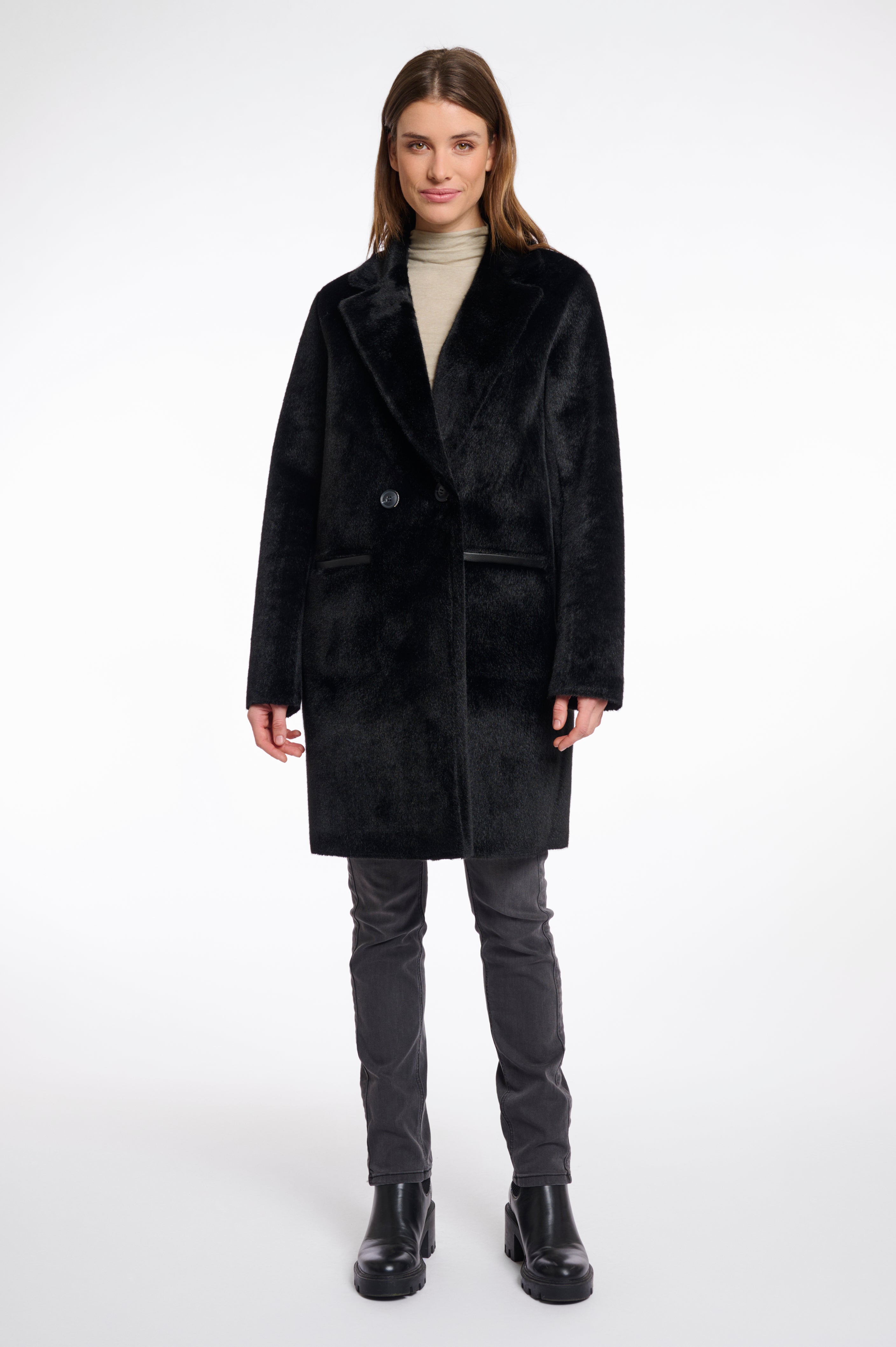 Rino & Pelle Ivon Reversible Fur Coat