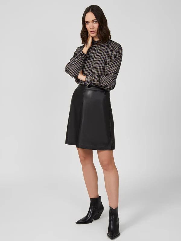 Great Plains Ania Faux Leather Skirt