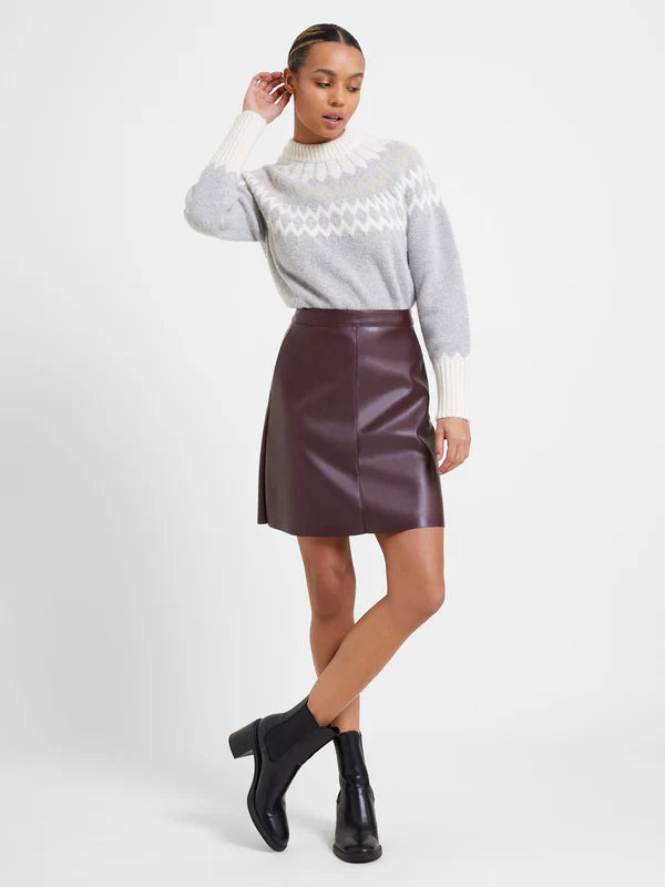 Great Plains Ania Faux Leather Skirt