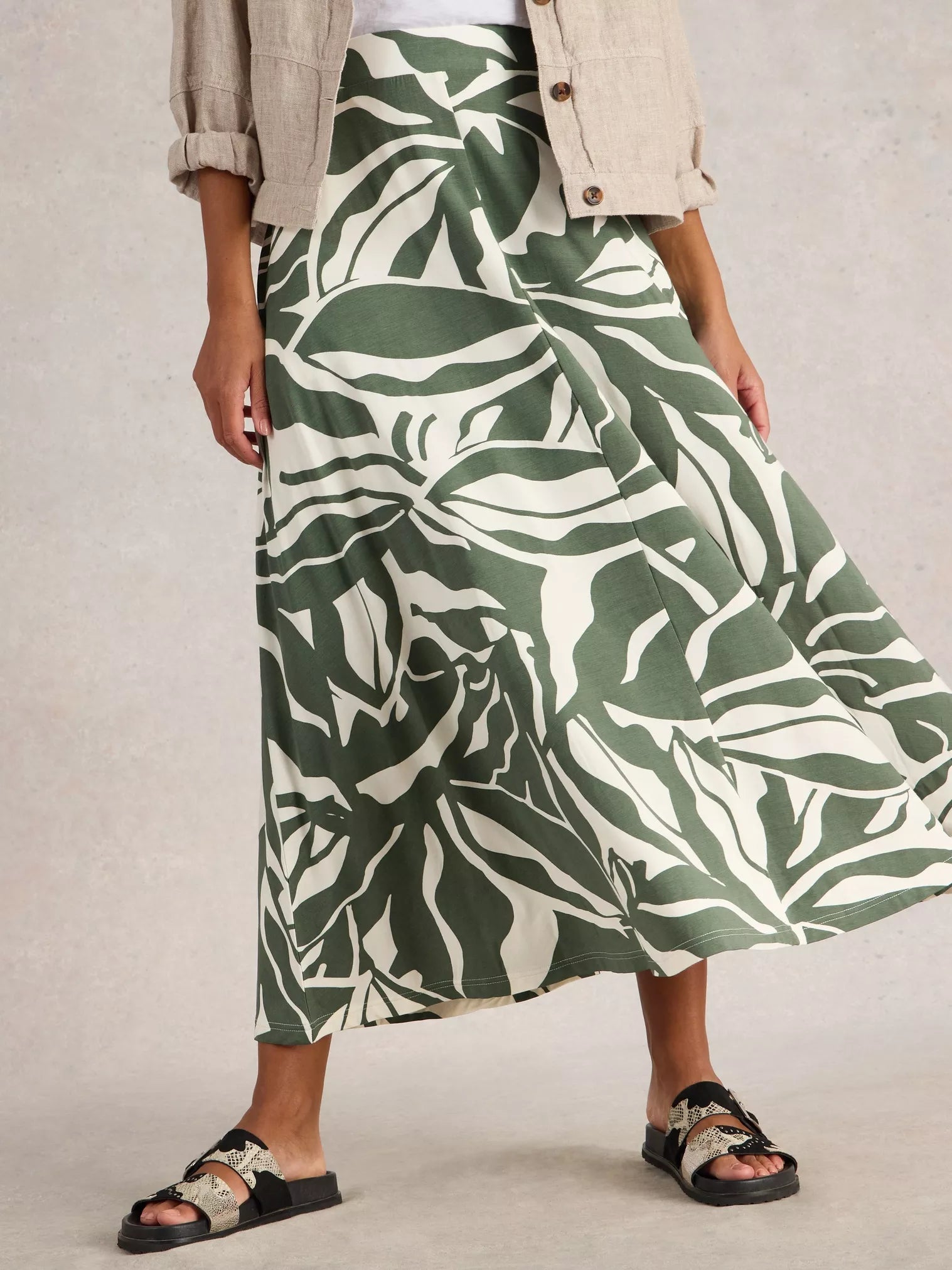 White Stuff Jada Jersey Maxi Skirt