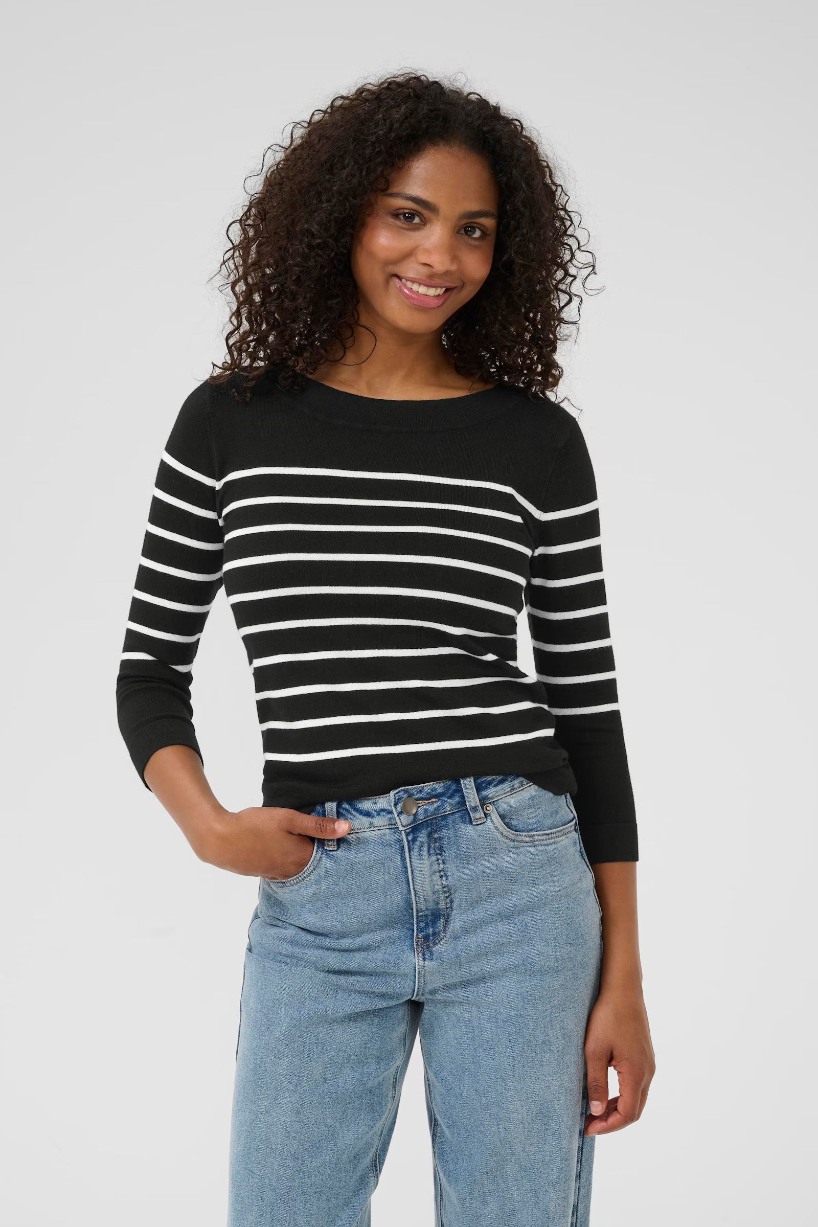 Kaffe KA Lizza Boatneck Pullover
