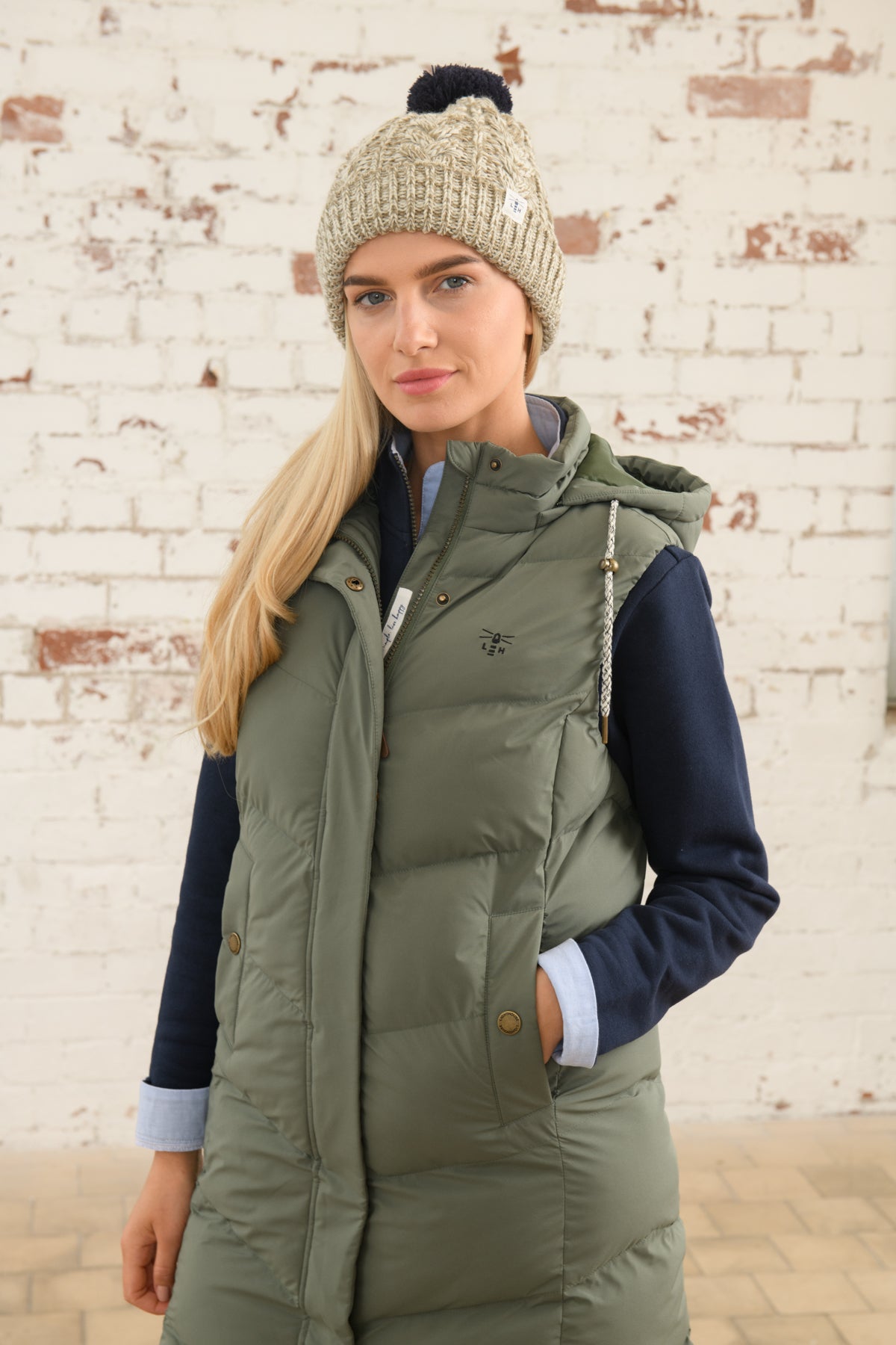 Lighthouse Savannah Padded Gilet Khaki