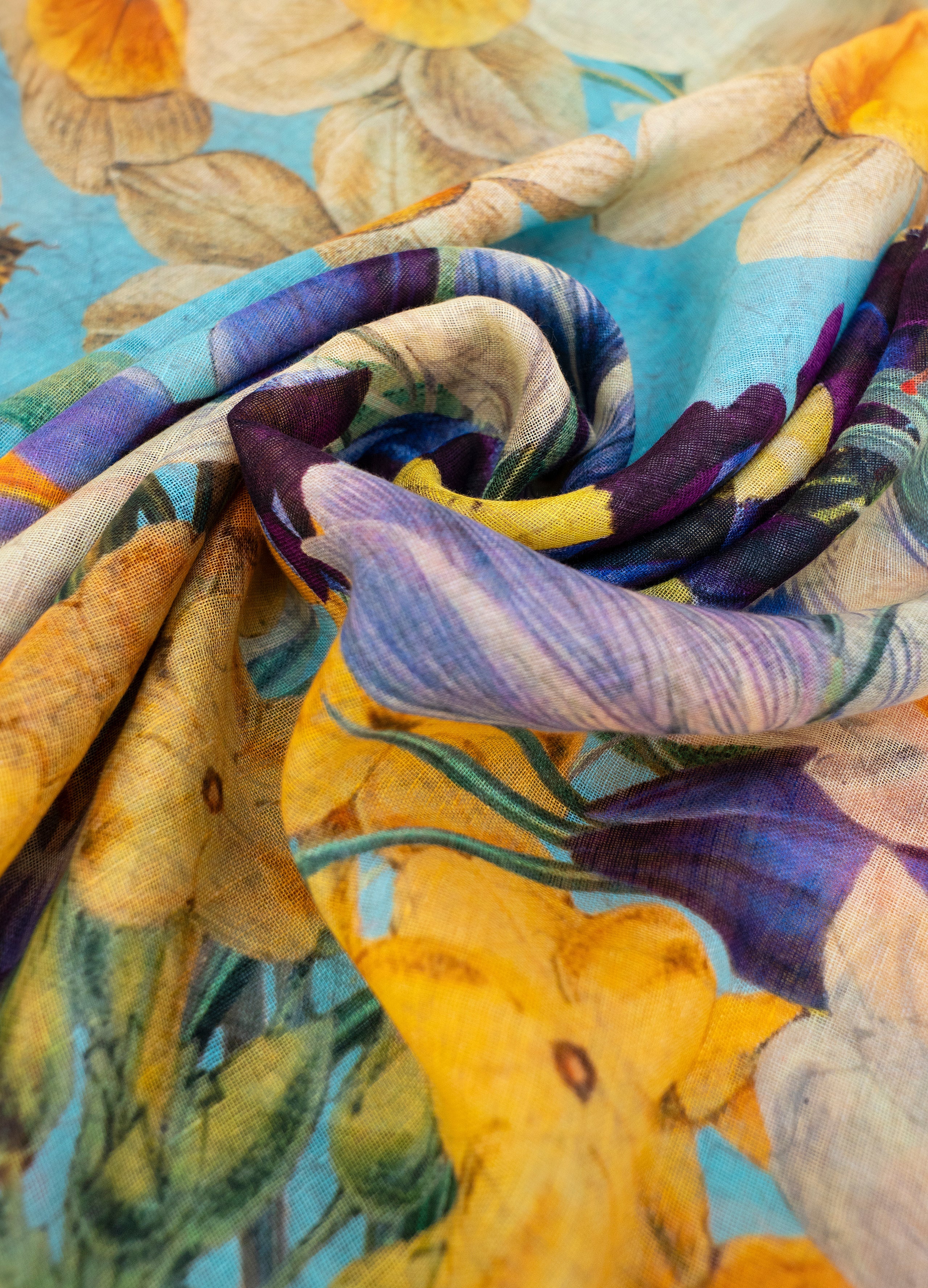 Powder Spring Flora Scarf