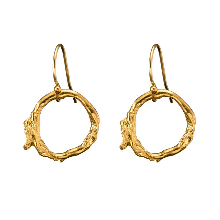 Loinnir Jewellery Irish Shrubbery Drop Earrings