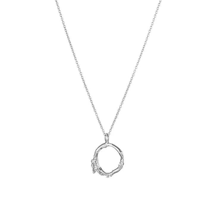 Loinnir Jewellery Irish Shrubbery Necklace , Silver