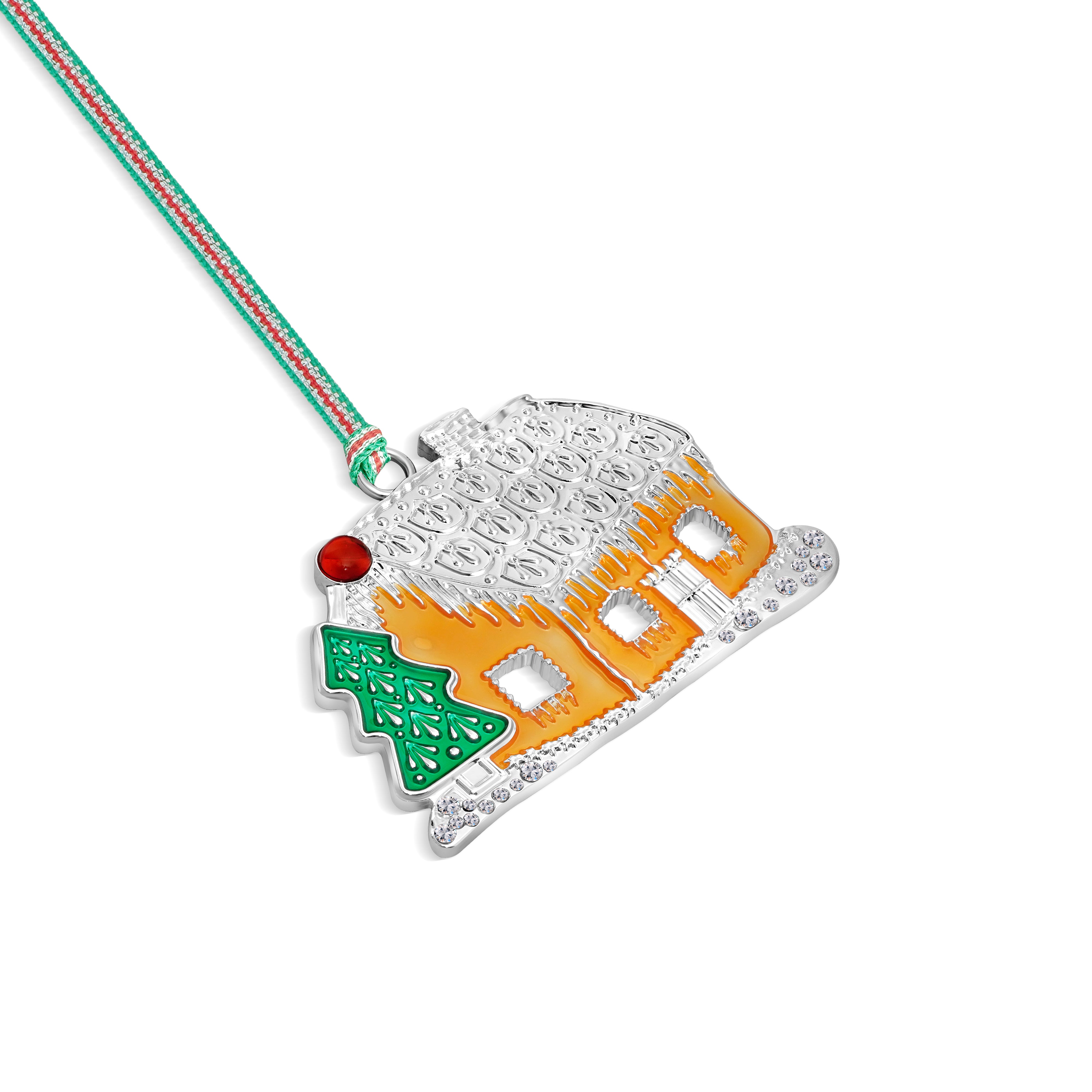 Newbridge Silverware | Gingerbread House Christmas Tree Decoration