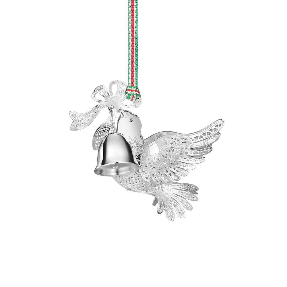 Newbridge Silverware Dove With Bell Decoration