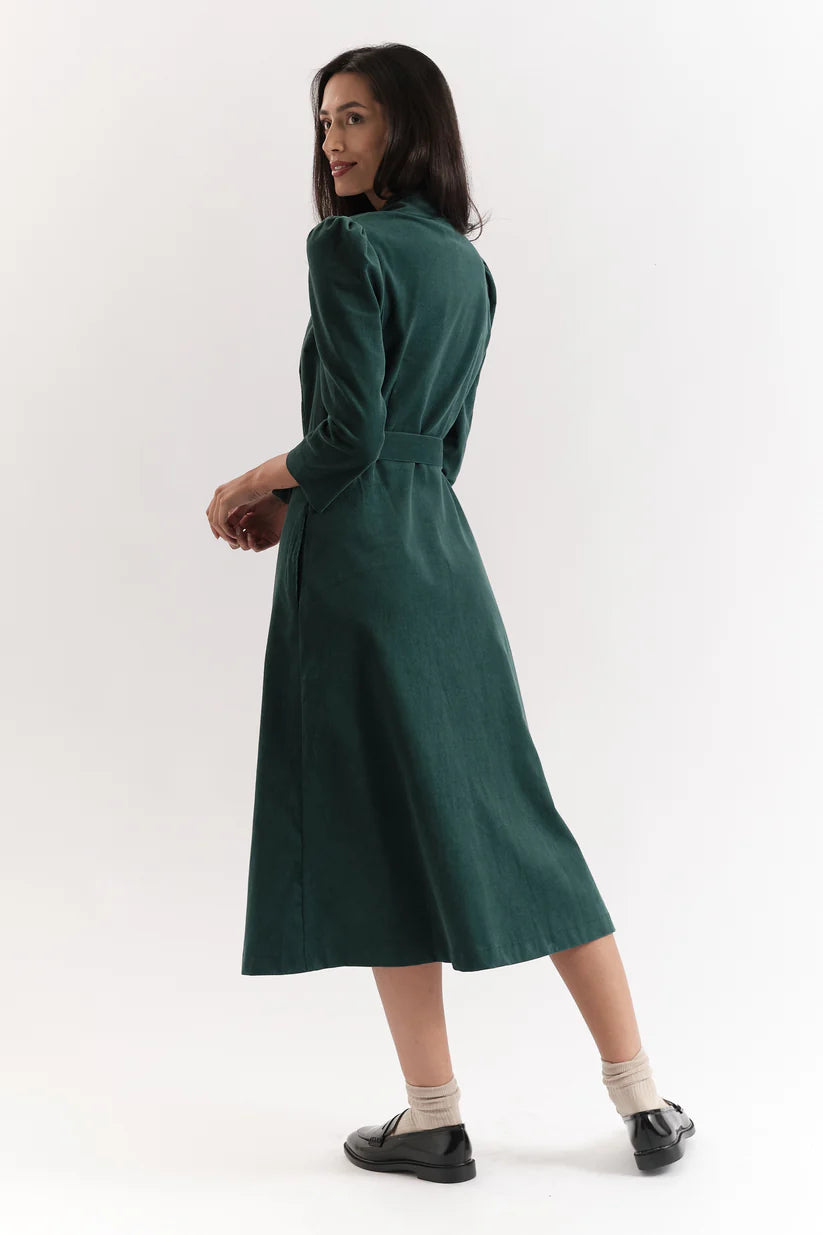 Louche Monick Cord Shirt Dress