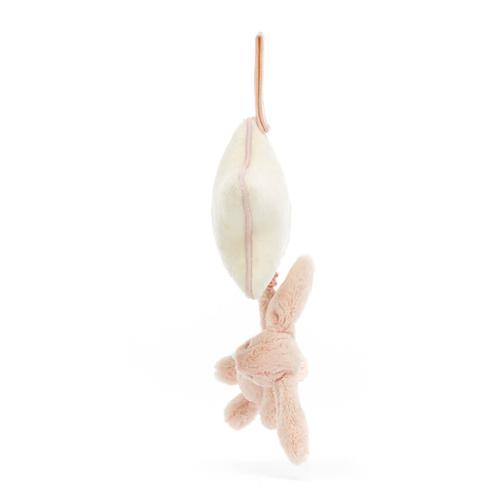 Jellycat Bashful Bunny Musical Pull Blush
