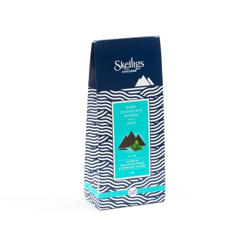 Skellig Chocolates Dark Chocolate and Mint Shards