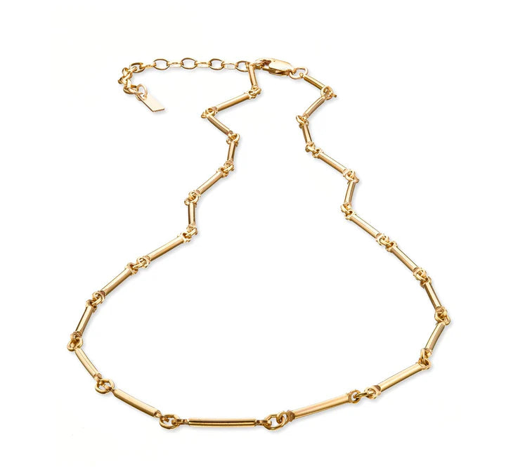 Scribble & Stone 14kt GoldFill Woven Link Necklace