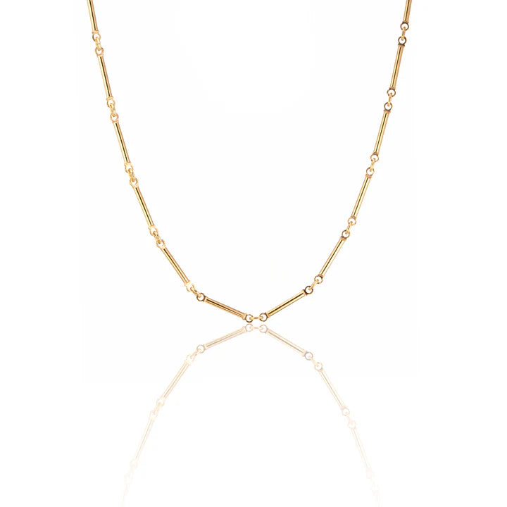 Scribble & Stone 14kt GoldFill Woven Link Necklace