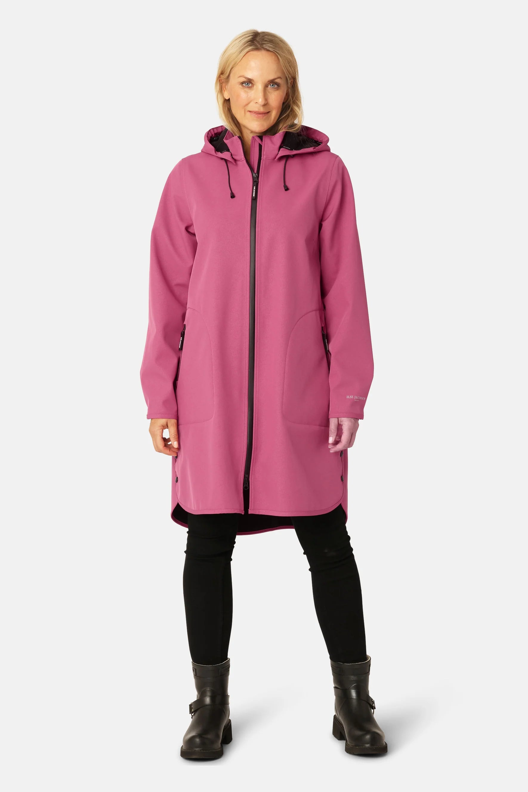 Ilse Jacobsen Raincoat - Rain128 , Magenta