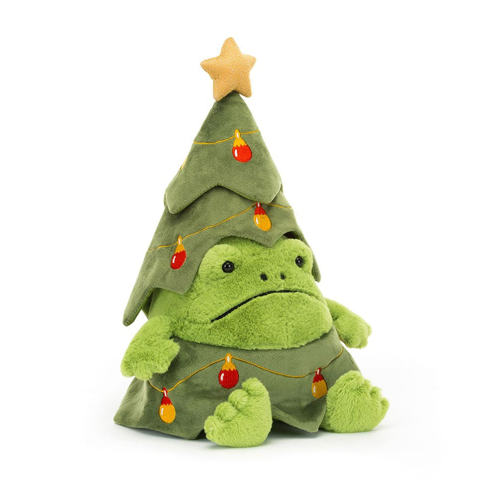 Jellycat Christmas Tree Ricky Frog