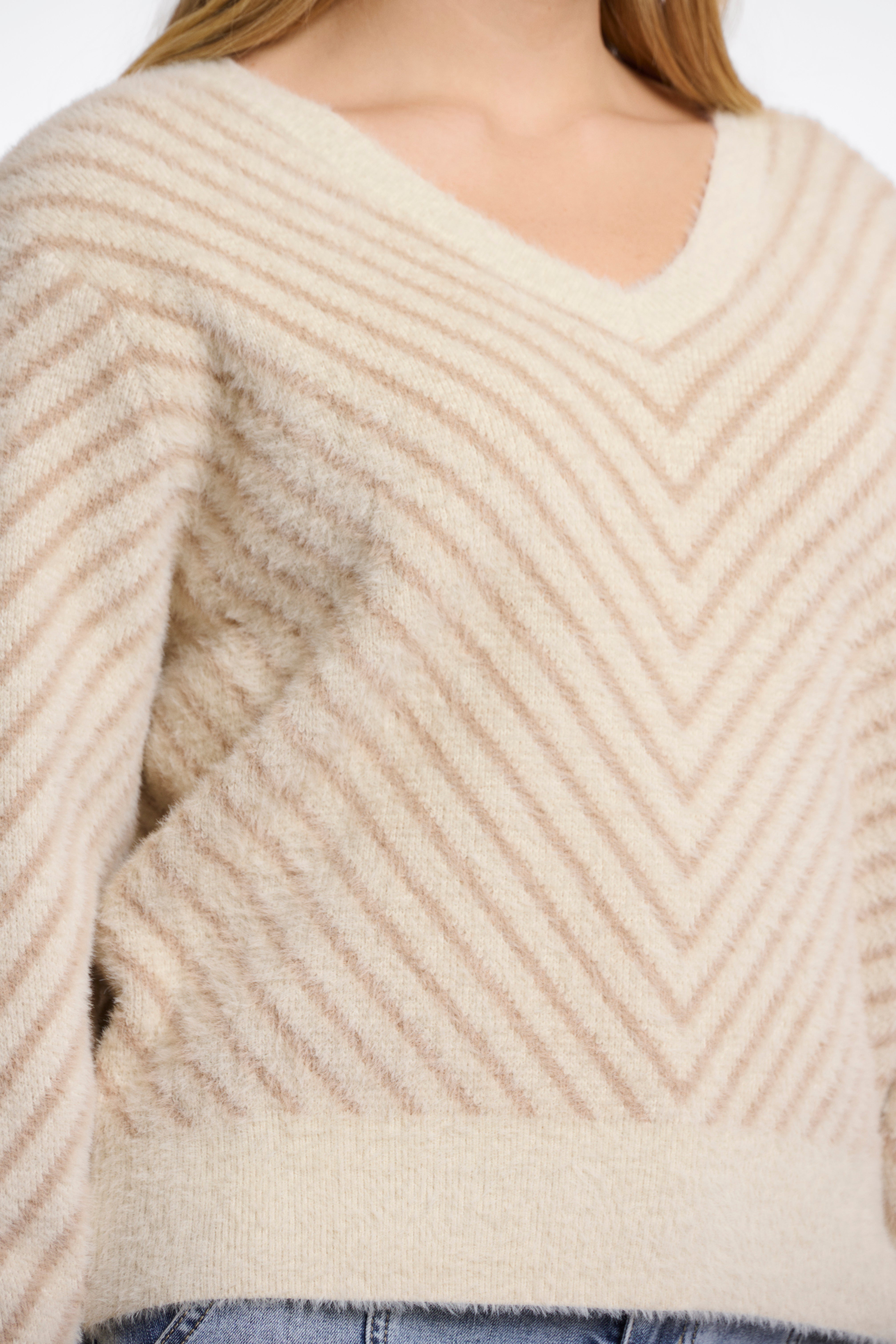 Rino & Pelle Raffi Knit V Neck Sweater
