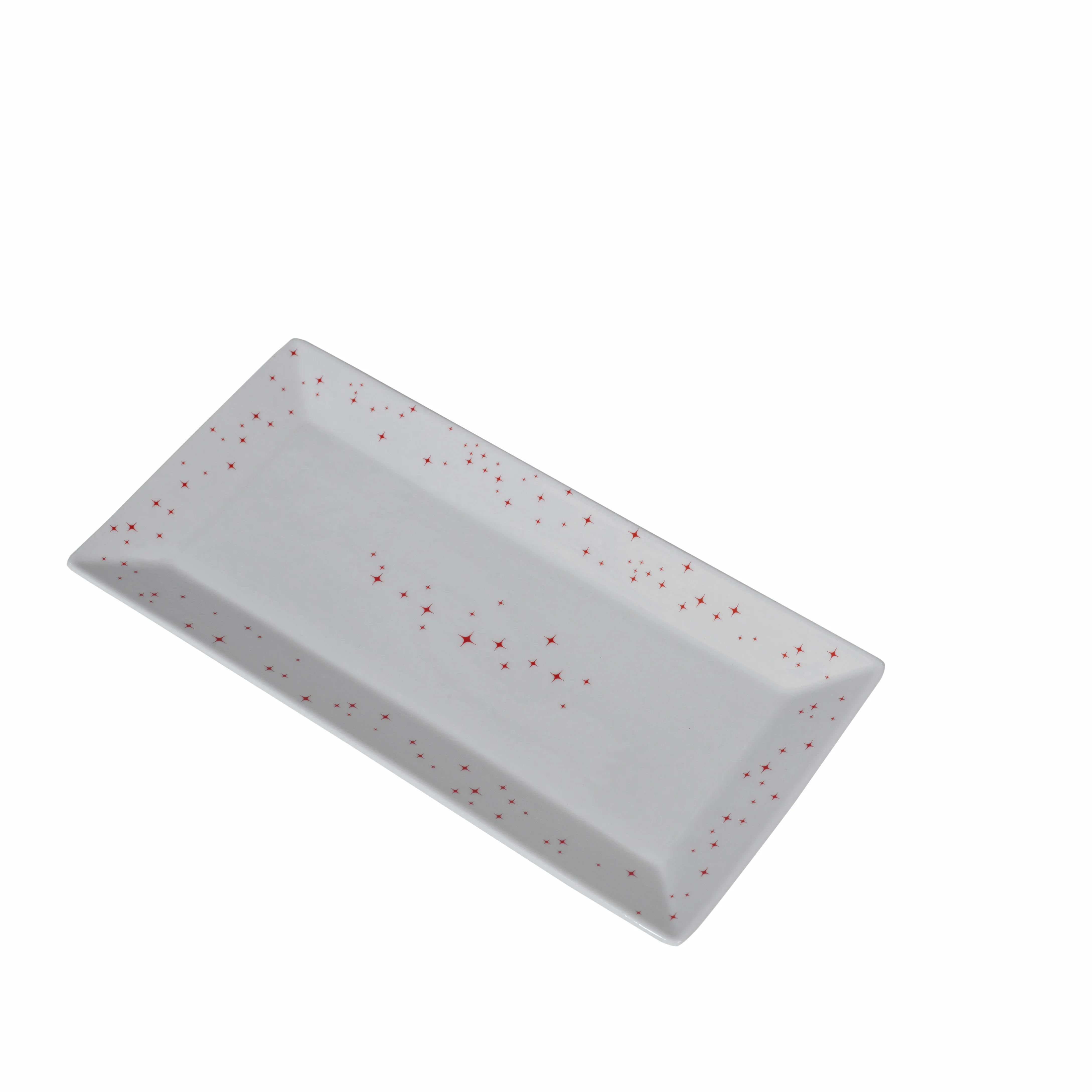 Mindy Brownes Midnight Christmas Platter S/2