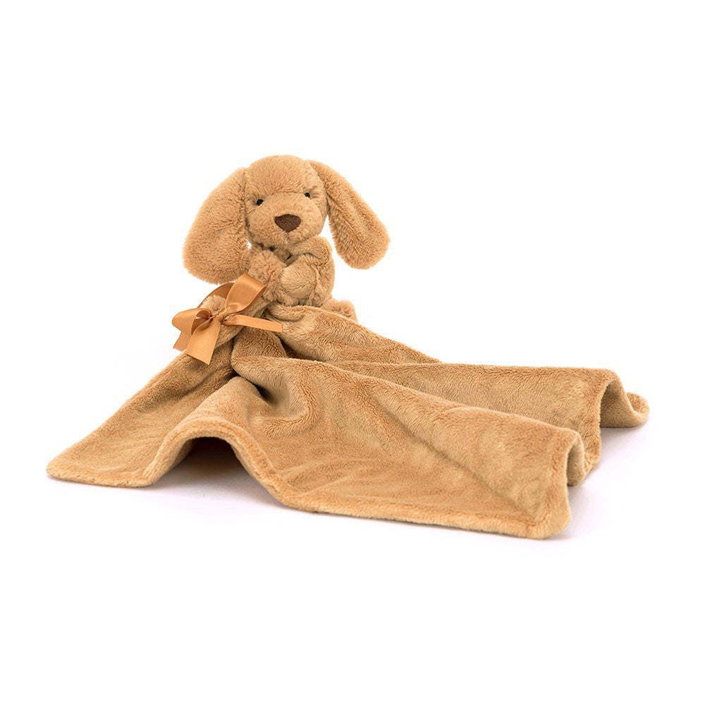 Jellycat Bashful Puppy Toffee Soother