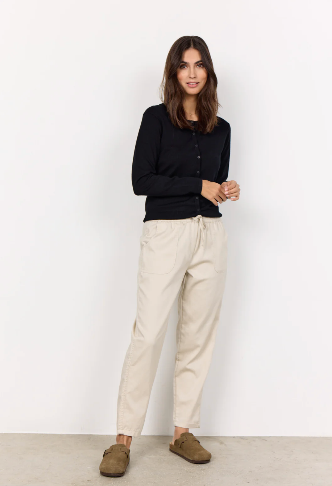 Soya Concept Akila Trouser , Sand